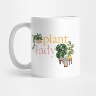 Plant Lady Illustration 2 Mug